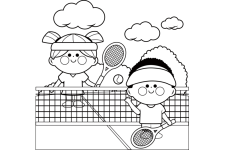 Coloriage Sport6 – 10doigts.fr